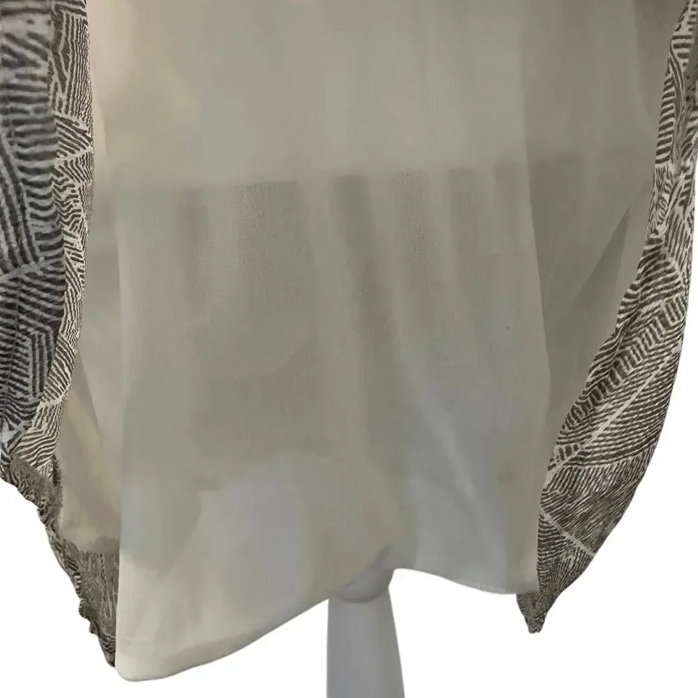 Anine Bing Gray Printed Shirt Dress - Picture 7 of 10